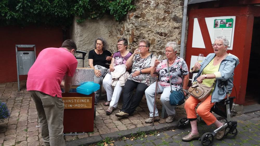 Stadtmauerhäuschen – Schlenderweinprobe Oberlahnstein